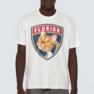 Paul Maurice Cat Meme T Shirt Florida Panthers Hockey Graphic Fan Gift Retro Tee